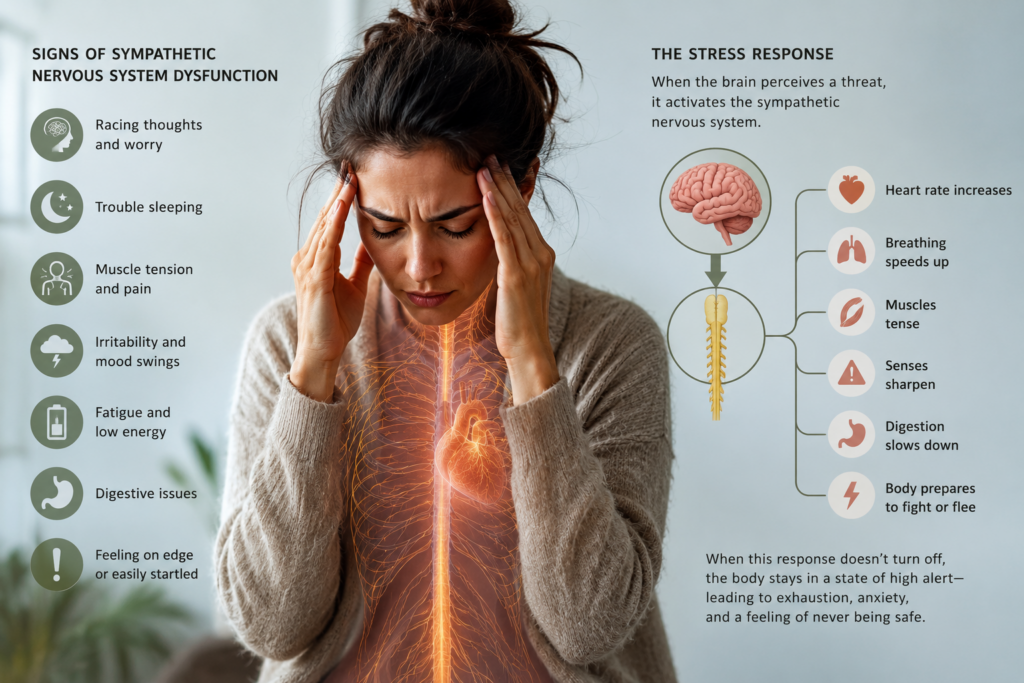 sympthetic nervous system dysfunction